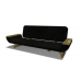 Modern Gold Accented Sofa